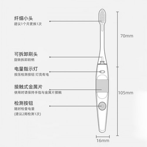 日本 KISS YOU儿童牙刷H61适用于0~7岁（颜色随机）_