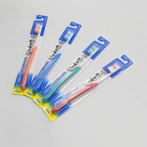 日本 狮王斜切柔软牙刷2 单支装_