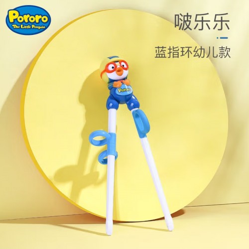 韩国 啵乐乐 婴儿筷_