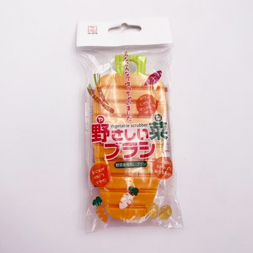 日本 蔬菜清洗刷（胡萝卜）_
