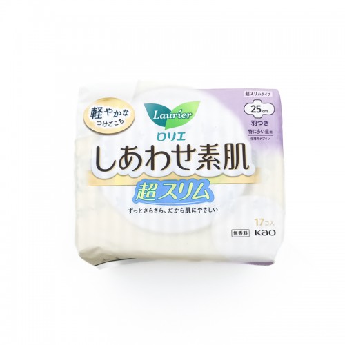 KAO花王卫生巾F25cm薄款17片素肌系列_
