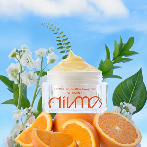 韩国 迪薇美维C美白霜50ml_