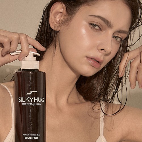 韩国 SILKYHUG弱酸性缓解脱发洗发水 500ml_
