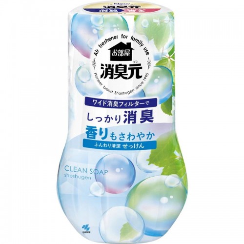 日本 小林室内消臭元400ml皂香_