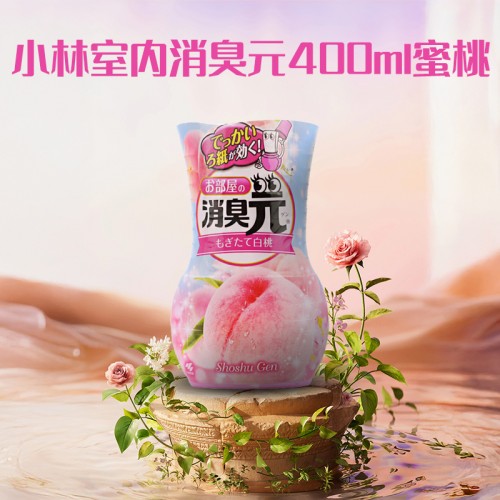 日本 小林室内消臭元400ml蜜桃_1