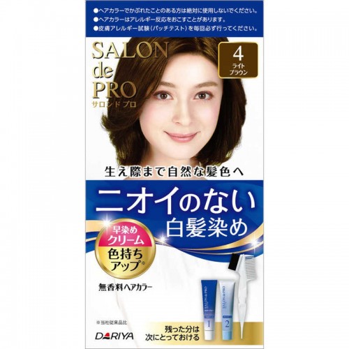 日本 塔莉雅SALON染发膏4号_