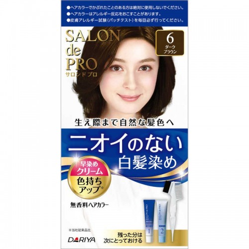 日本 塔莉雅SALON染发膏6号_