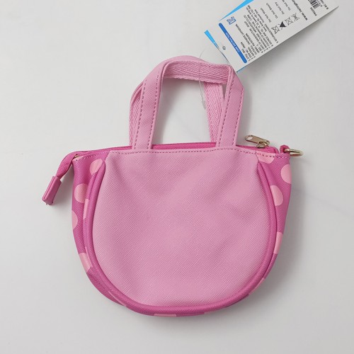 韩国 啵乐乐 Pororo 心形斜跨包（粉色）_