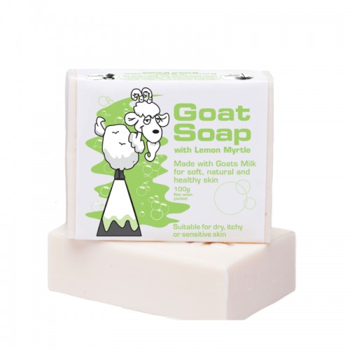 澳大利亚 Goat山羊奶柠檬香桃木味香皂 100g_