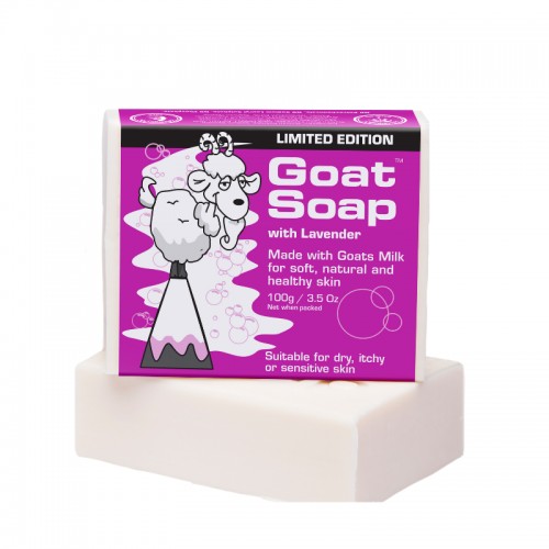 澳大利亚 Goat山羊奶薰衣草味香皂 100g_